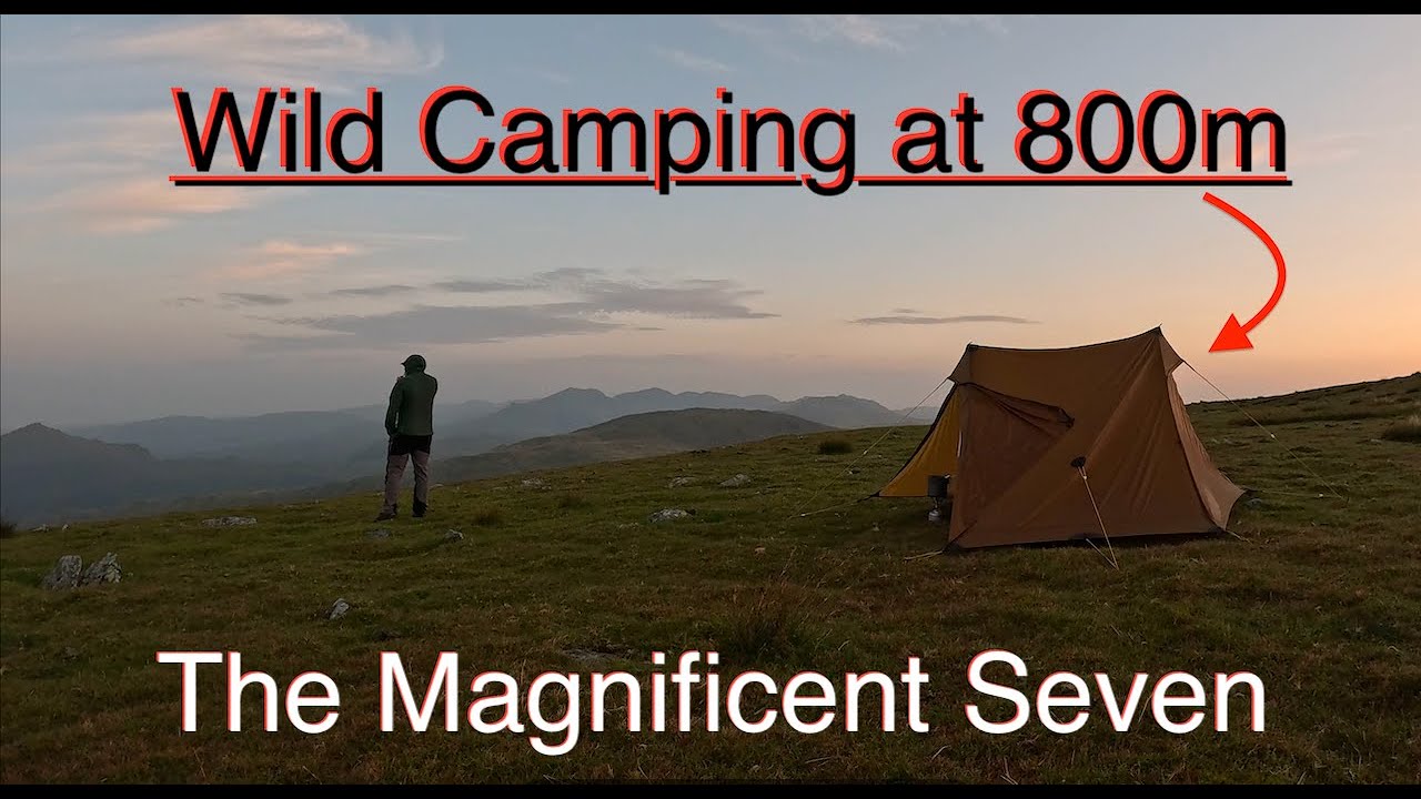 Solo Wild Camping The Magnificent Seven of Coniston