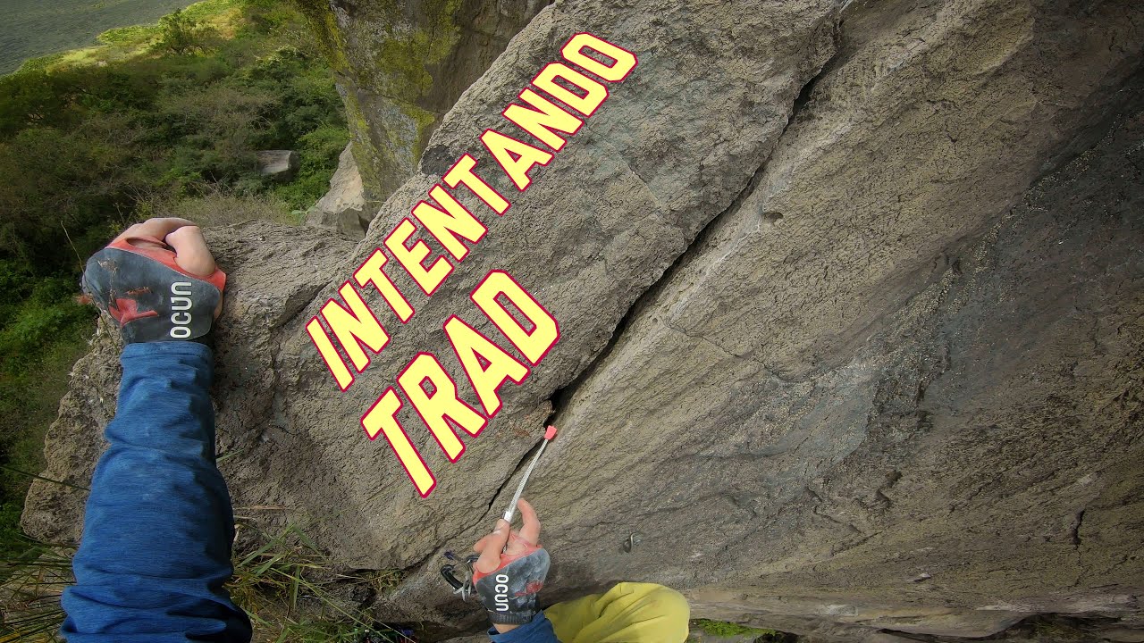 Aprendiendo escalada tradicional | Cosita de Nada 5.9-PG | Escalada en Pericos