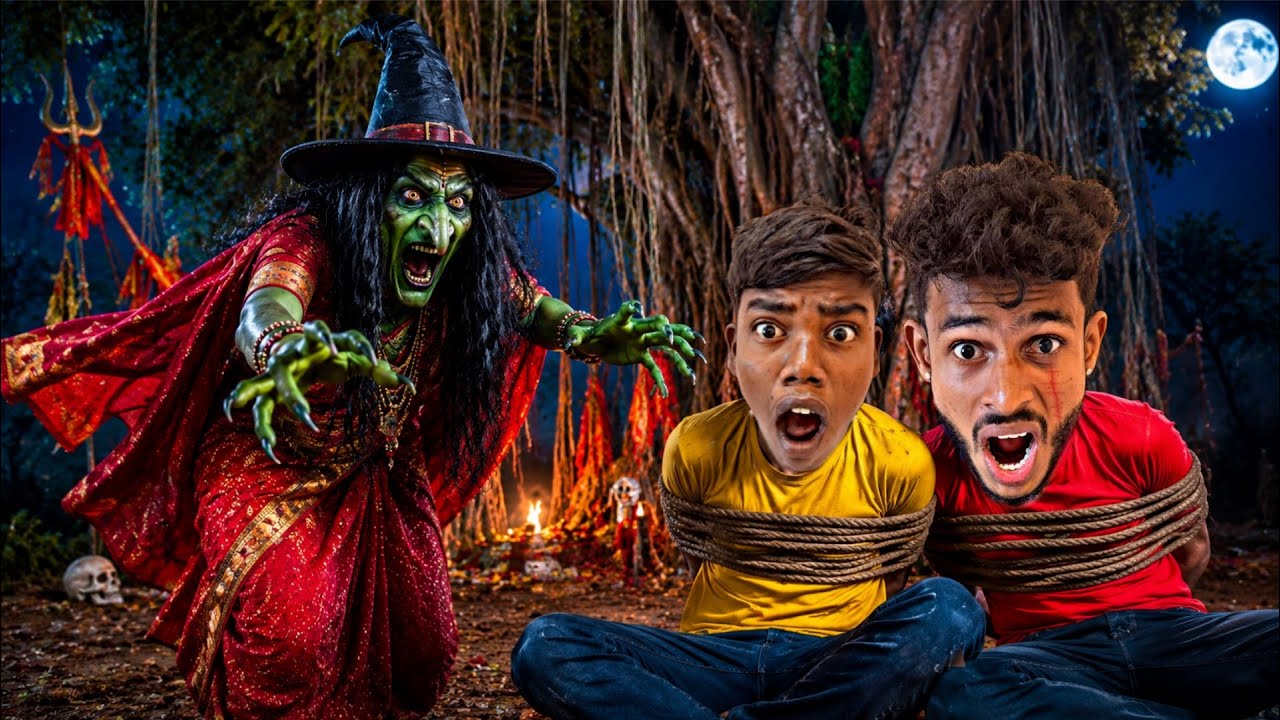 HUNTED TREE CHIDAIL ATTACK CHOTU | SCARY CHUDAIL ON HUNTED TREE #factfireking 