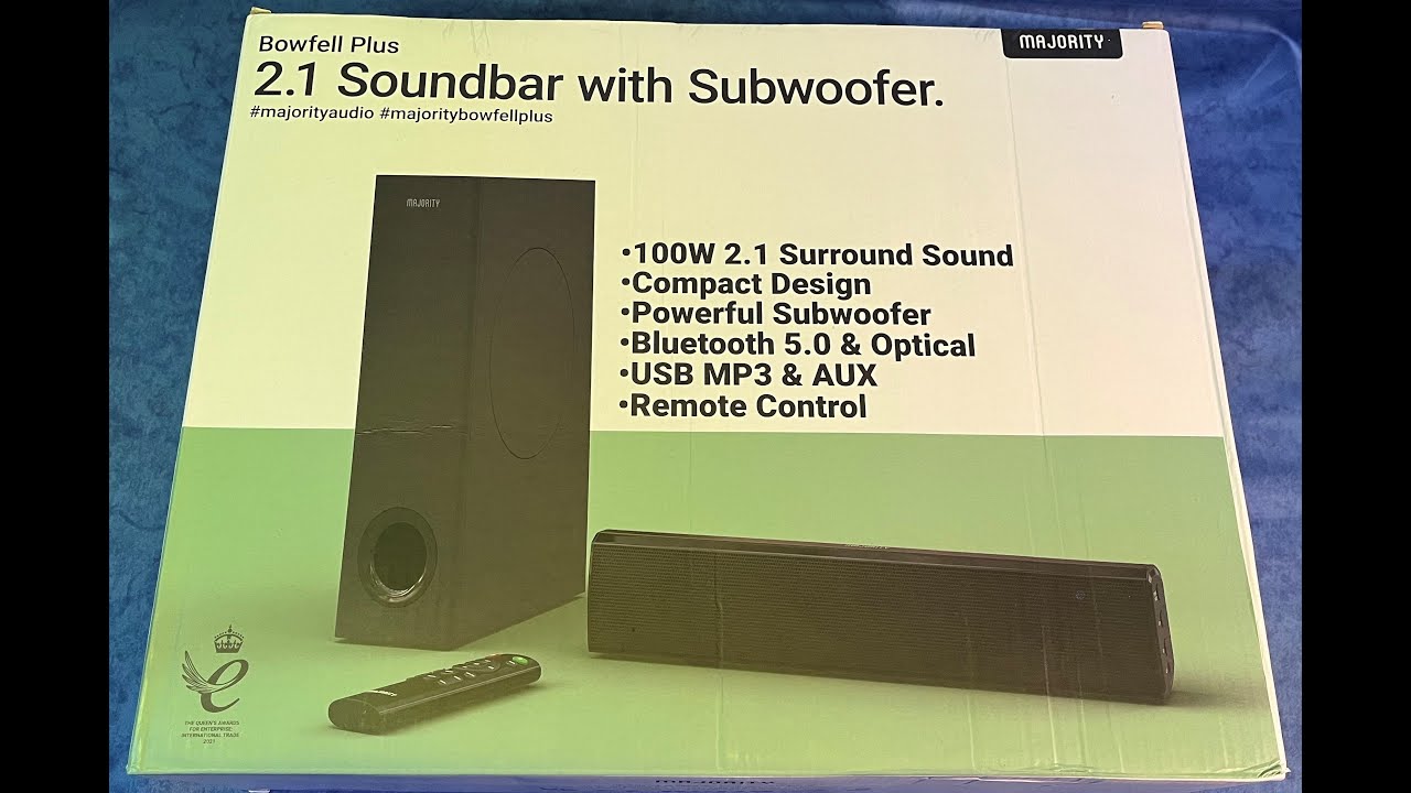 Majority Audio Bowfell Plus 2.1 Soundbar And Subwoofer Review