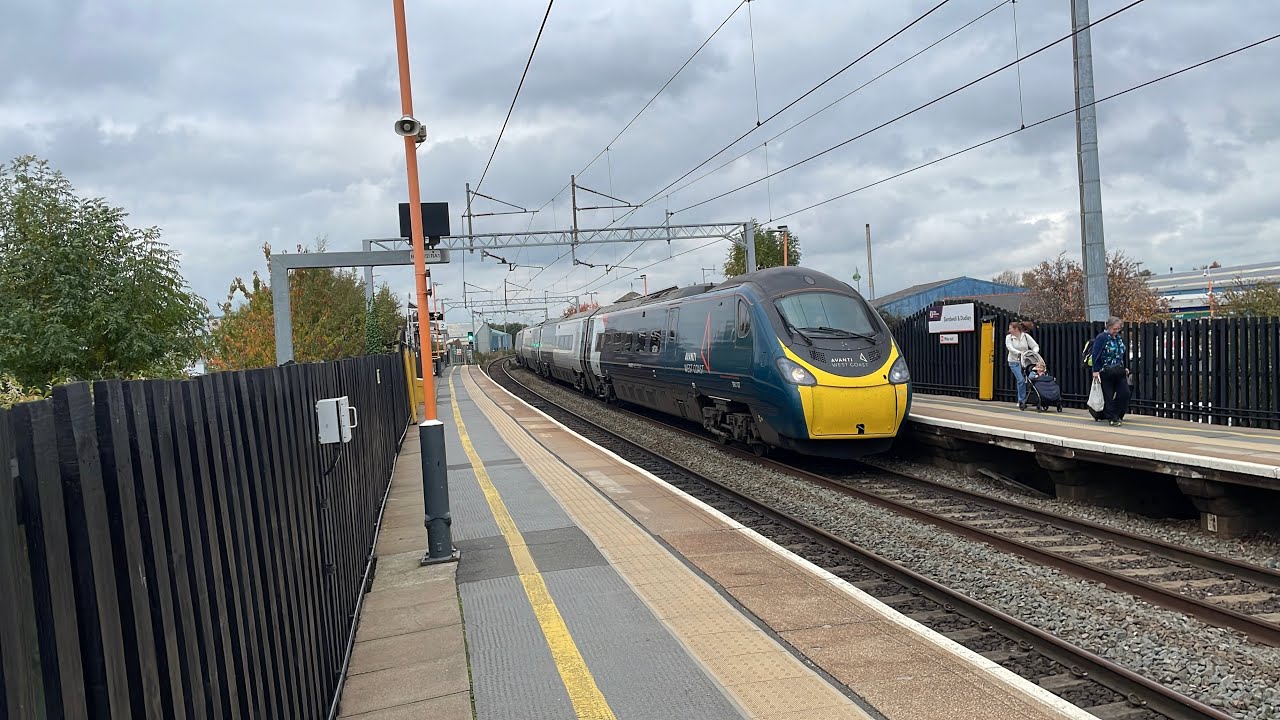 Trains at Sandwell & Dudley 16/10/2025