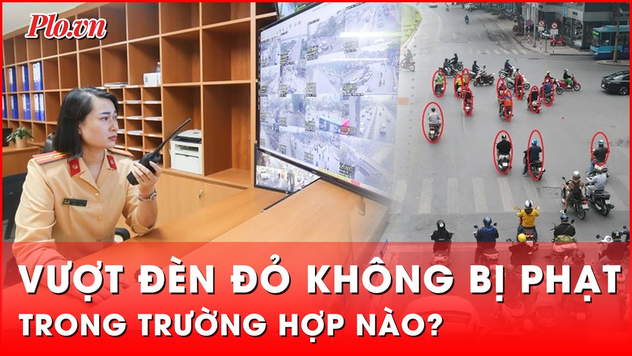Không chấp hành tín hiệu đèn giao thông trong trường hợp nào thì không bị xử phạt? | Thời sự