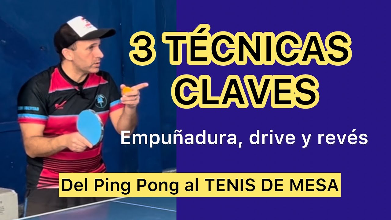 Tenis de Mesa: 3 Técnicas que TODO Principiante Debe Dominar