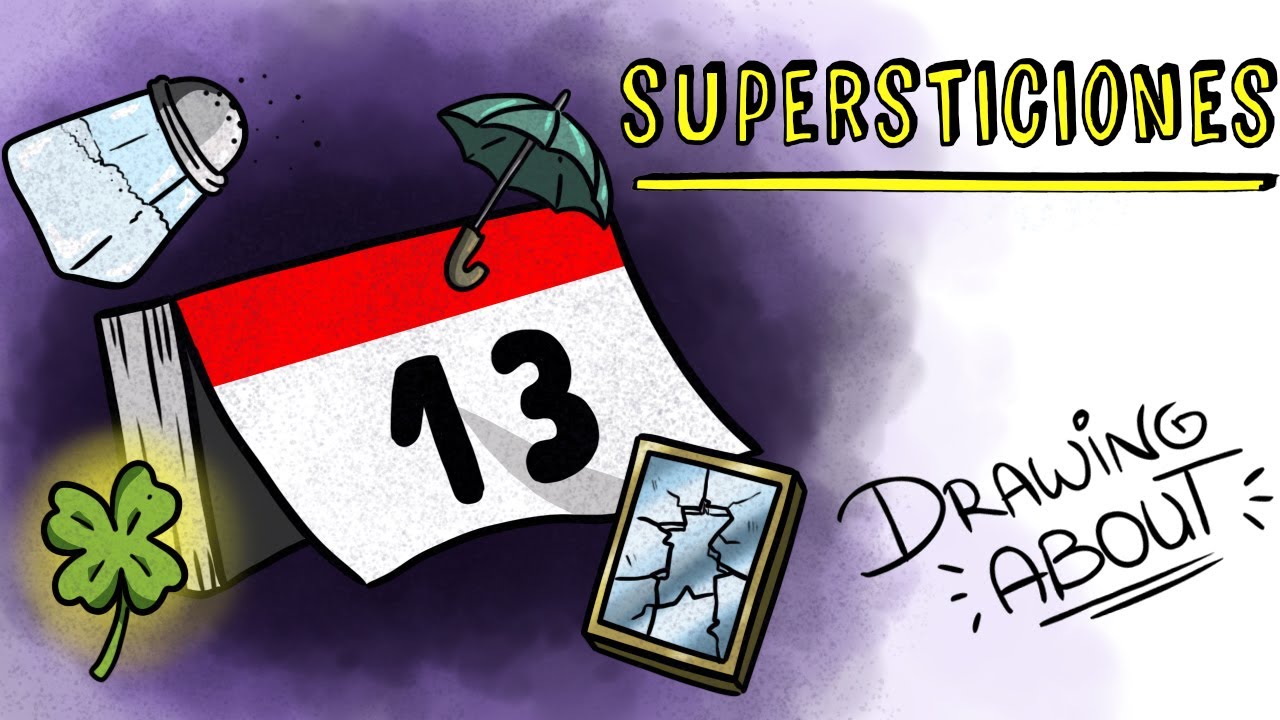 SUPERSTICIONES MÁS FAMOSAS | Draw My Life