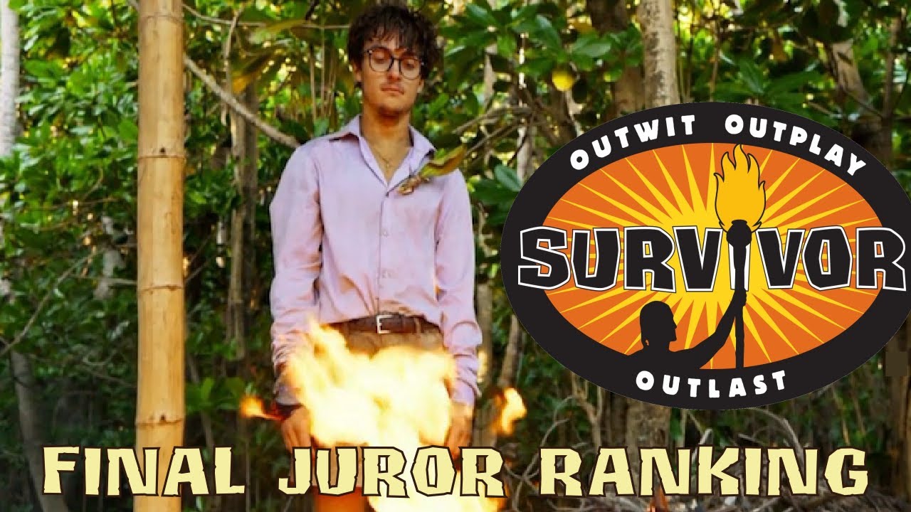 Survivor Final Juror Ranking