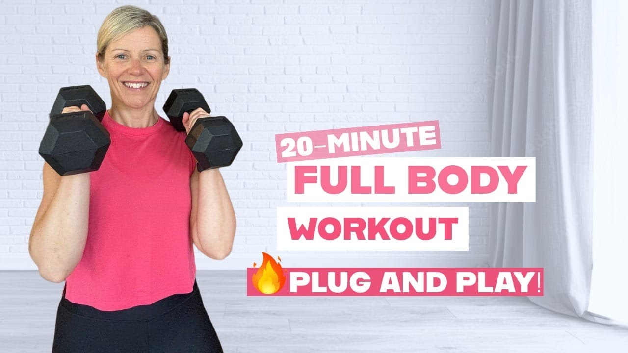 20-Min Full Body Strength Workout for Women 40+ | No Talk, Just Train!