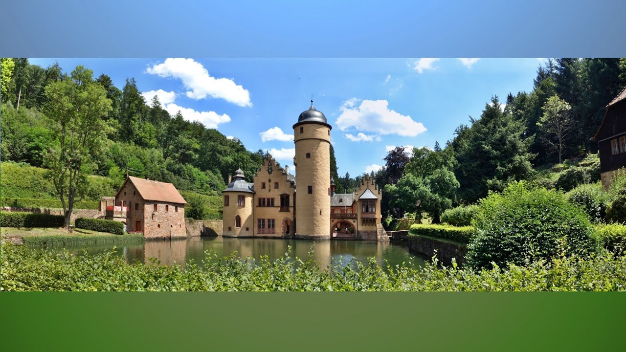 Wandern Spessart: Mespelbrunn- Wanderung und Wasserschloss