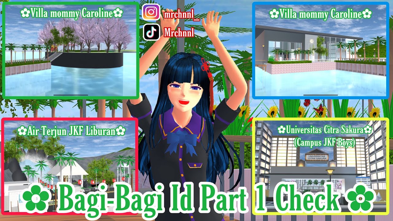 ✿ Share ID Часть 1 ✿ #mirchannel #sakuraschoolsimulator