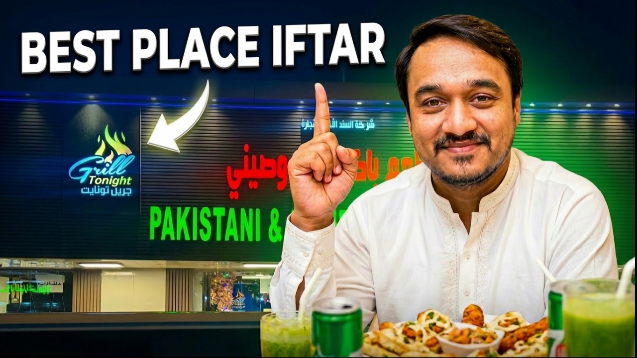 Riyadh Iftar Experience | 50+ Items! 🤩| Grill Tonight Restaurant Full Review