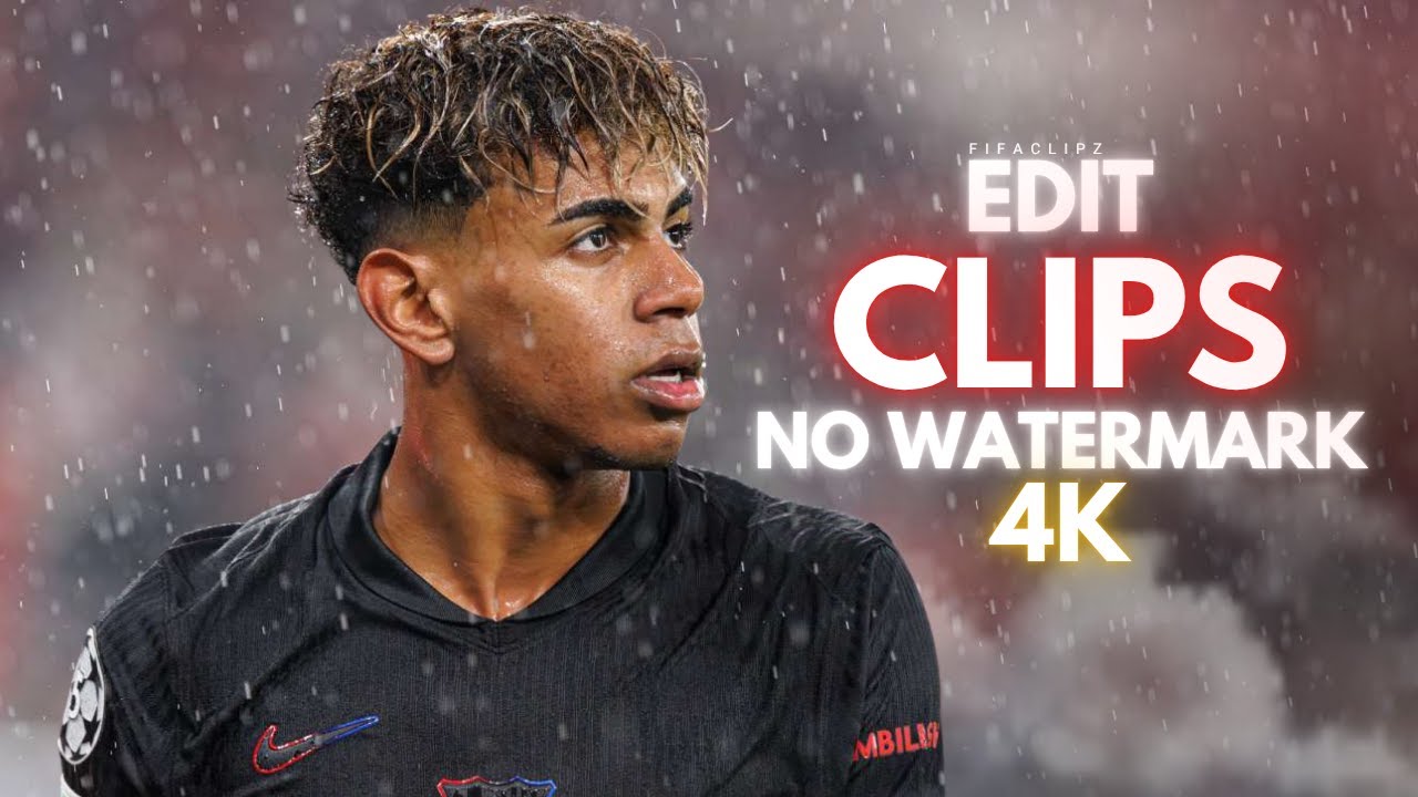 LAMINE YAMAL &bull; 4K Clips For Edit &bull; No Watermark &bull; Dribbling Skills