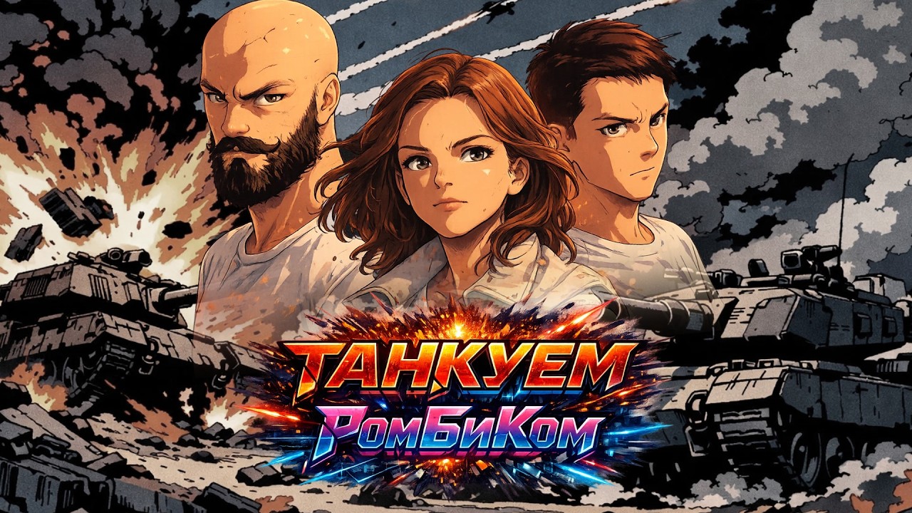 КАКОЙ-ТО ТУРНИР. Команда Танкуем РомБиКом. (Мир танков по правилам турнира Чака) 16+