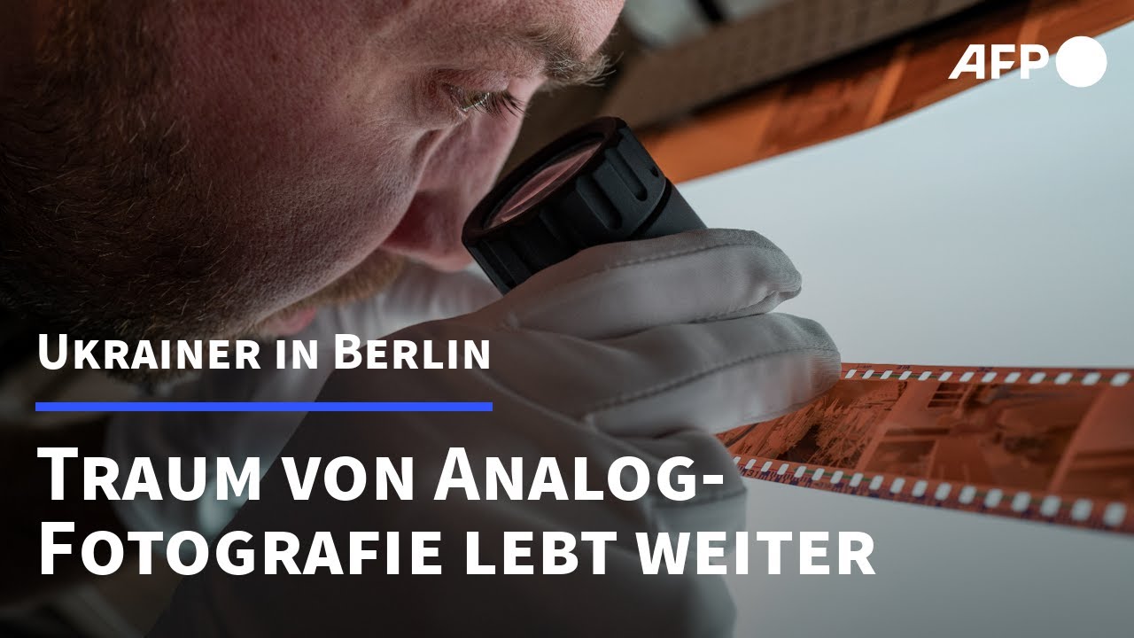Ukrainer bringen analogen Fotoladen von Kiew nach Berlin | AFP
