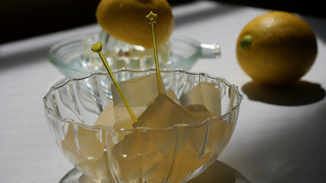 甘酸っぱい夏のおやつ🍋ぷにぷにレモングミ | Lemon jelly