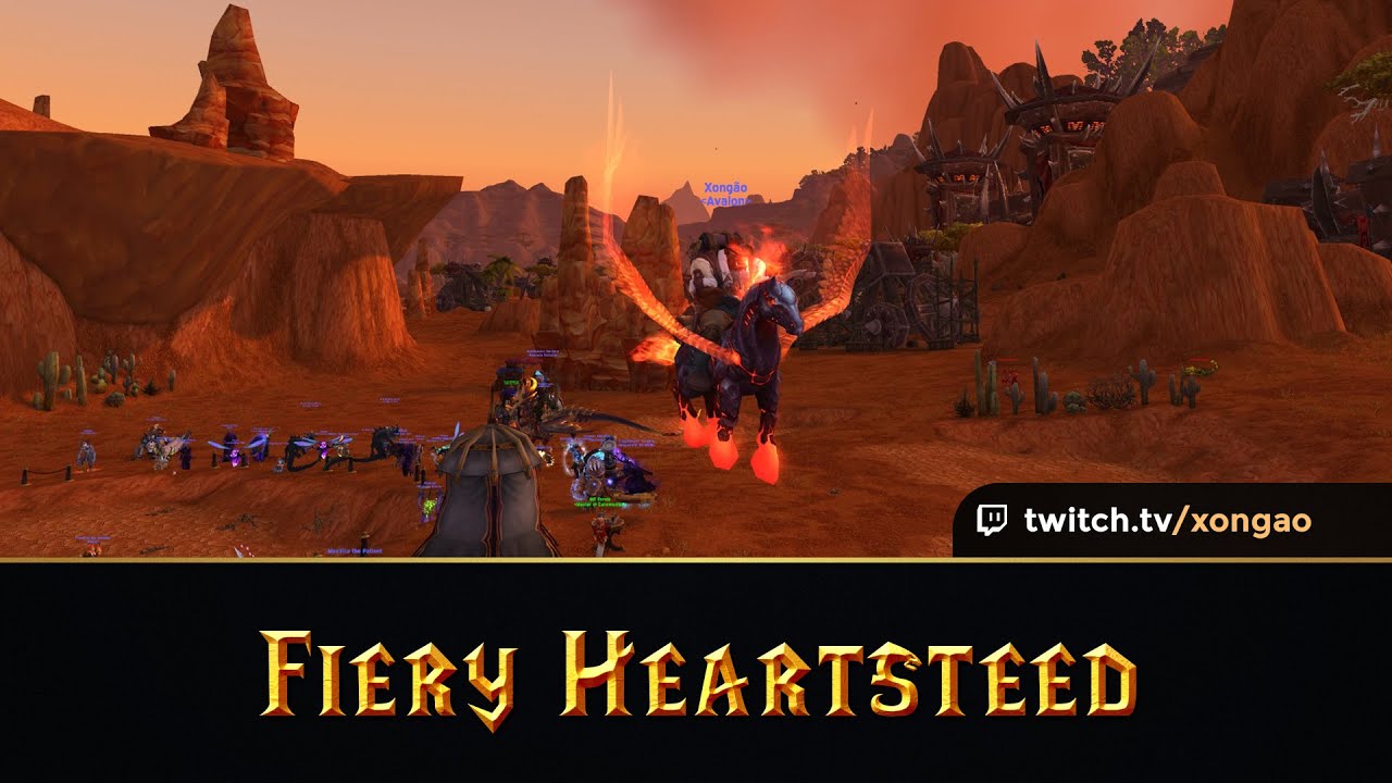 Promotion: Hearthstone Anniversary - Fiery Hearthsteed