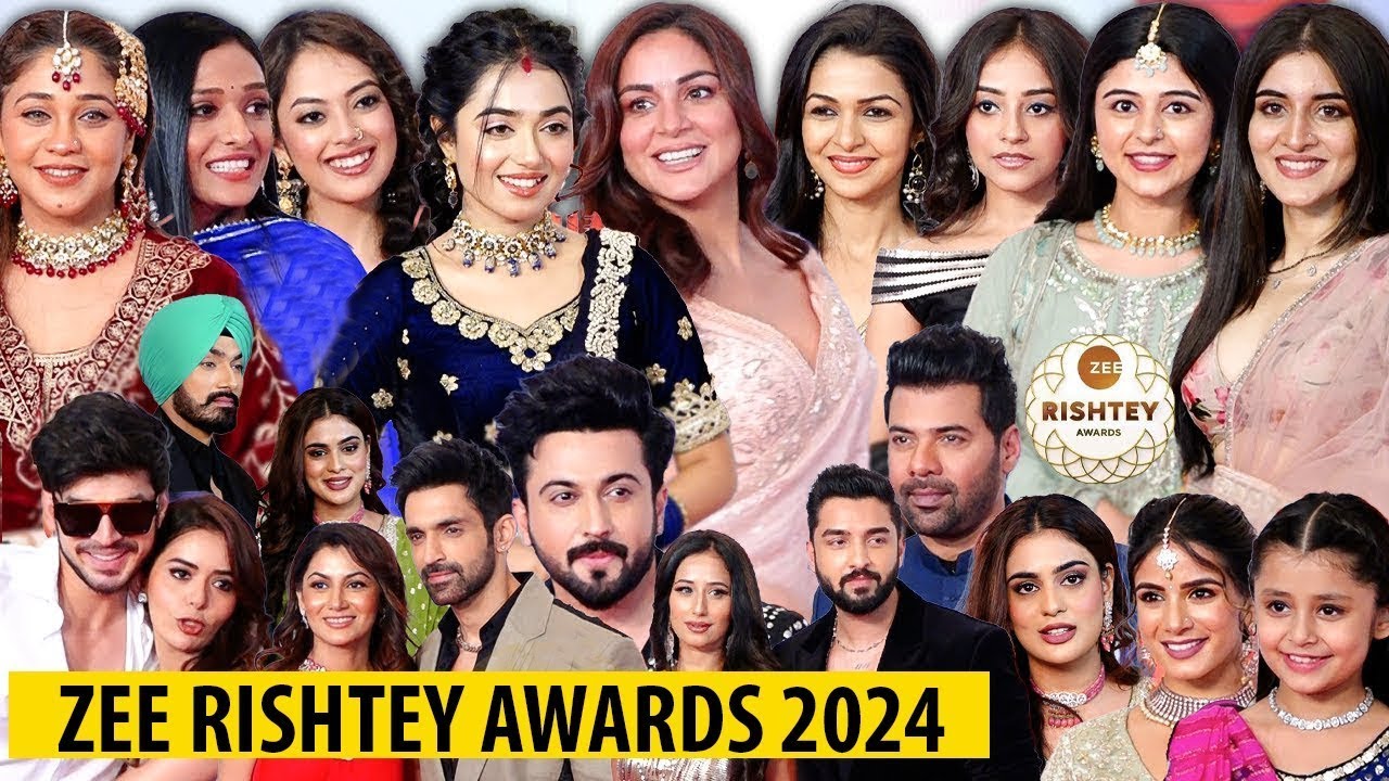 UNCUT - Zee Rishtey Awards 2024 Nomination Party | FULL HD VIDEO😍📸