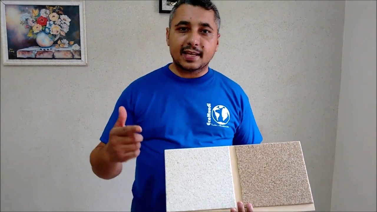 Aplicando a Textura Arenito da EcoMundi Tintas