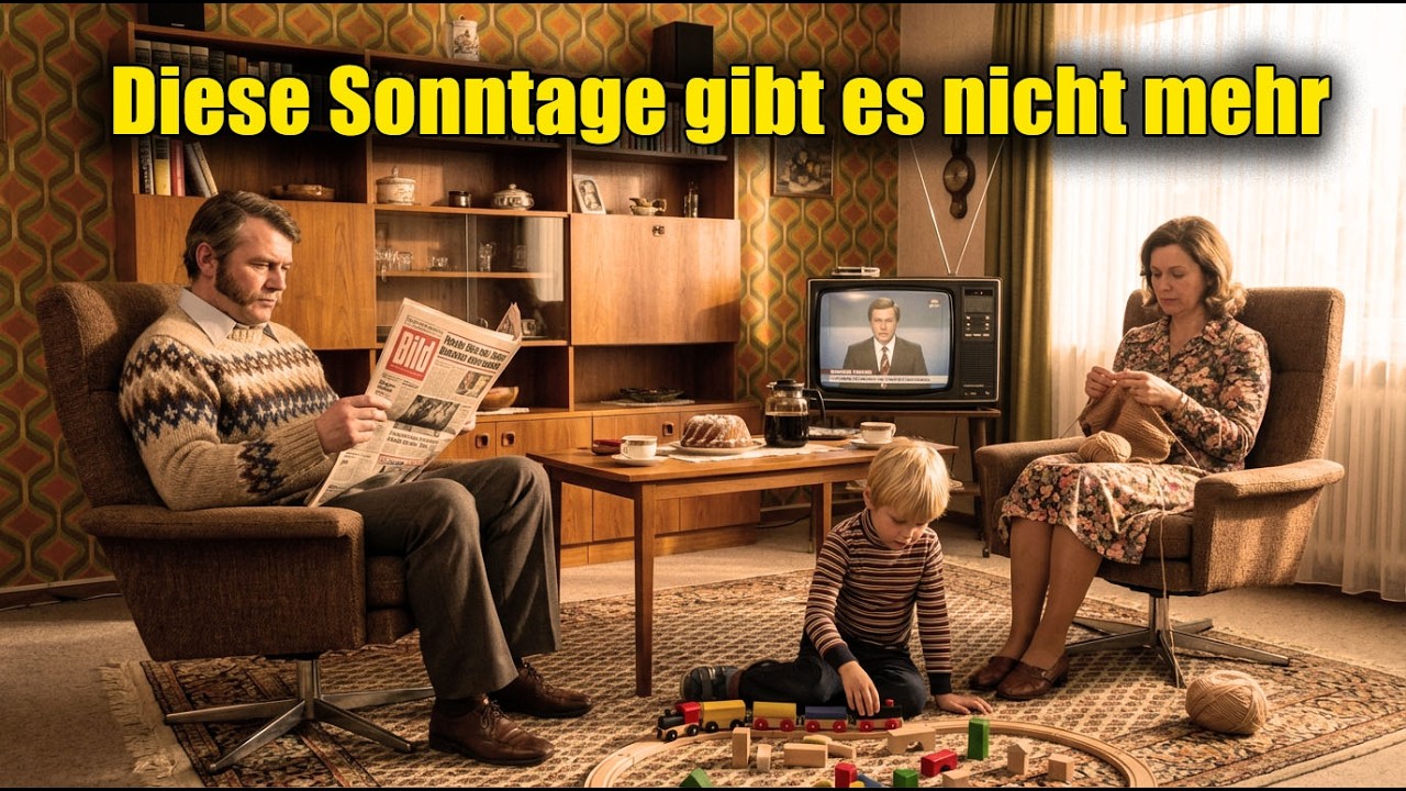 Wie ein Sonntag in den 70ern in Deutschland WIRKLICH aussah