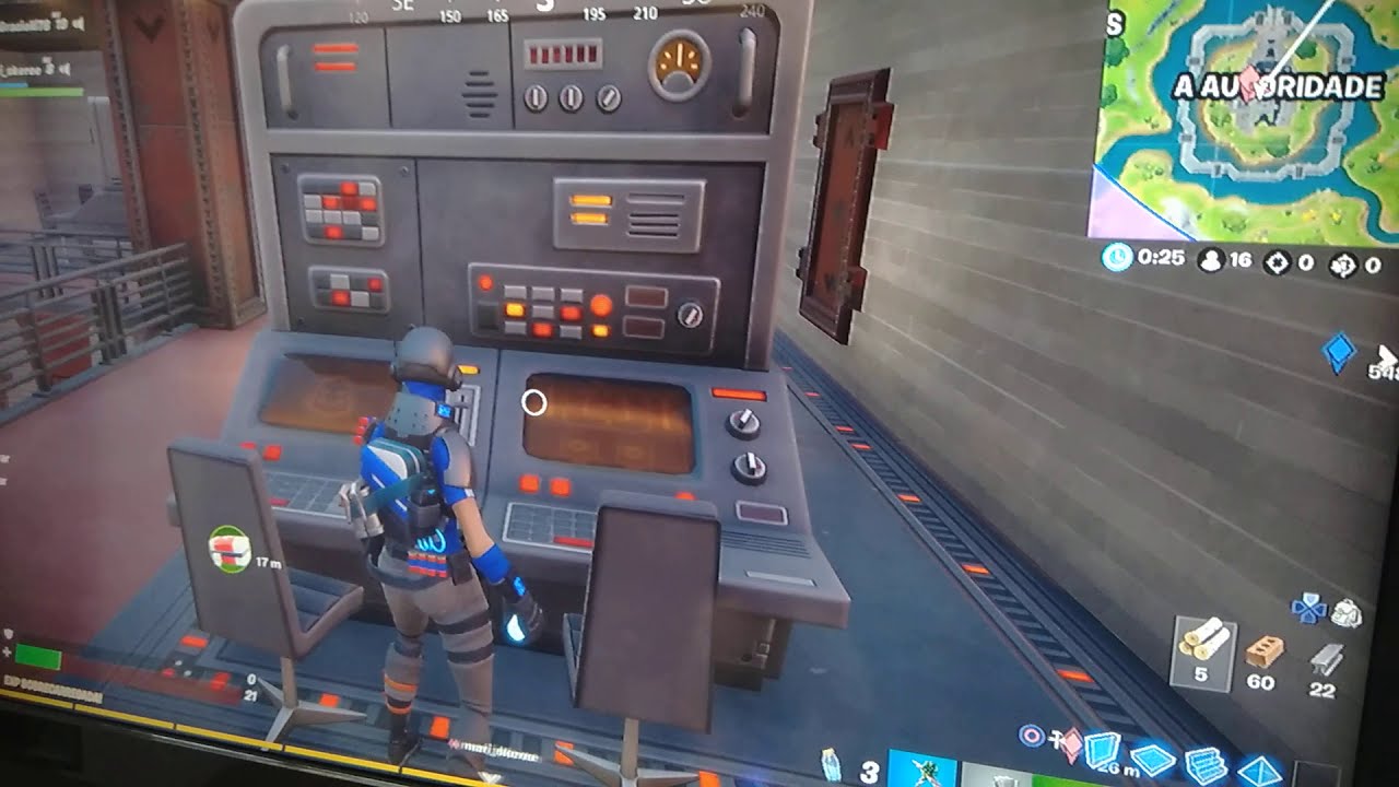 Minha primeira vez jogando Fortnite no PS4