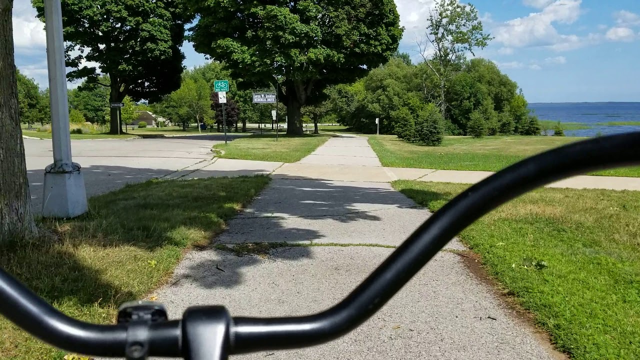 Entering Ludington Park