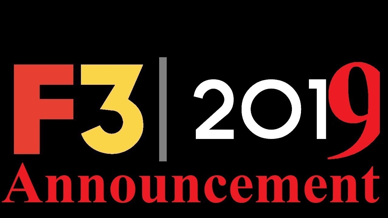 F3 2019 Announcement