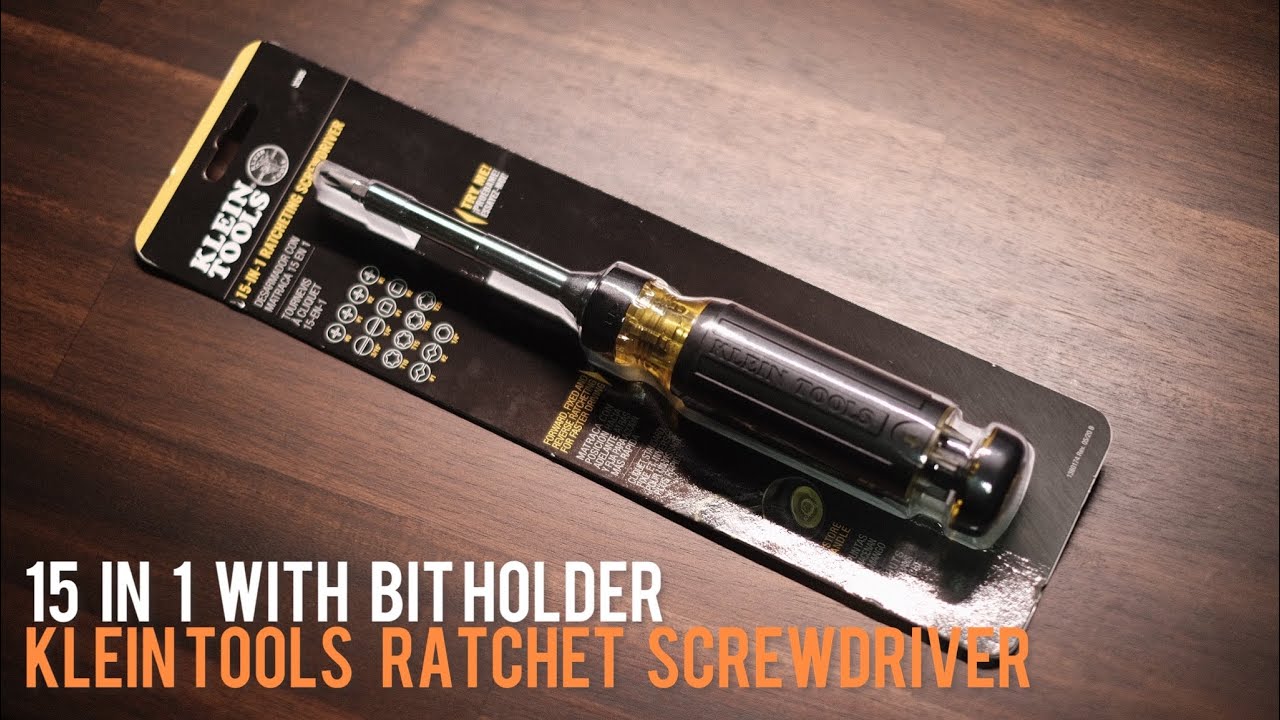 Klein Tools 15 in 1Ratchet Screwdriver