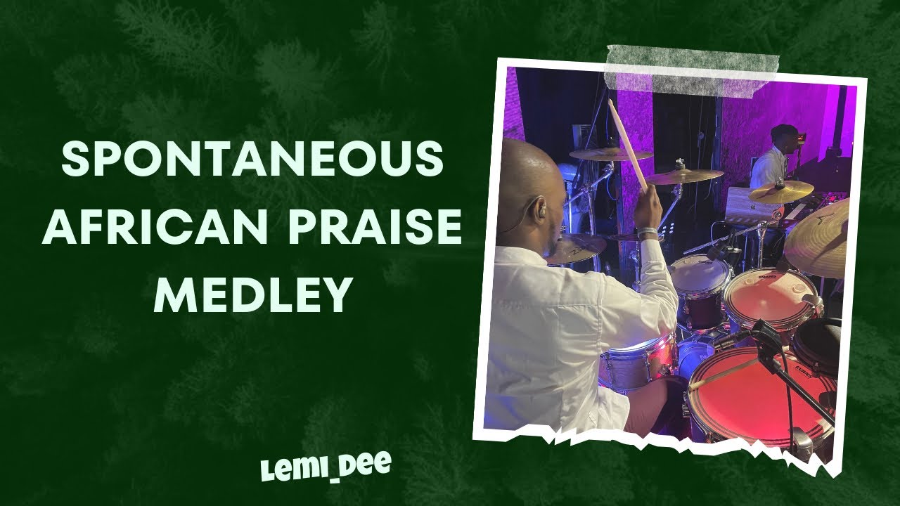 SPONTANEOUS AFRICAN PRAISE MEDLEY🔥🔥🔥@PastorJerryEze #drumming #drumcam #africanmusic