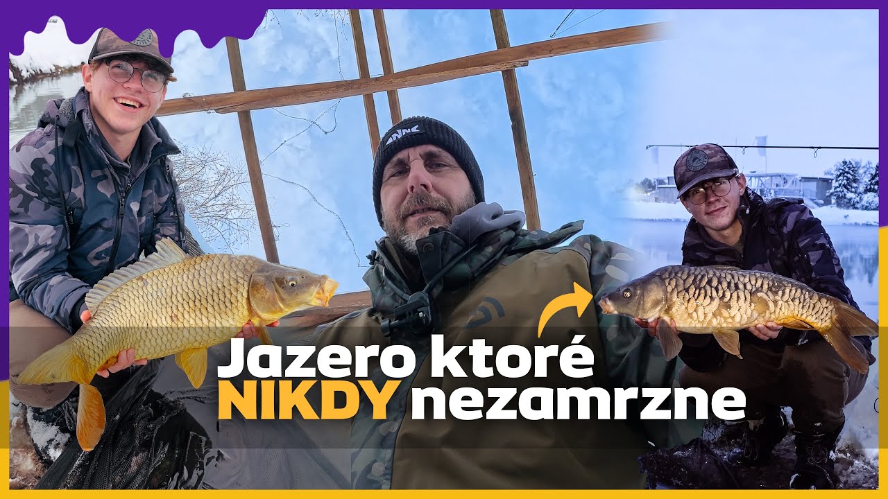 Jazero ktoré nikdy nezamrzne - Rybarske videa