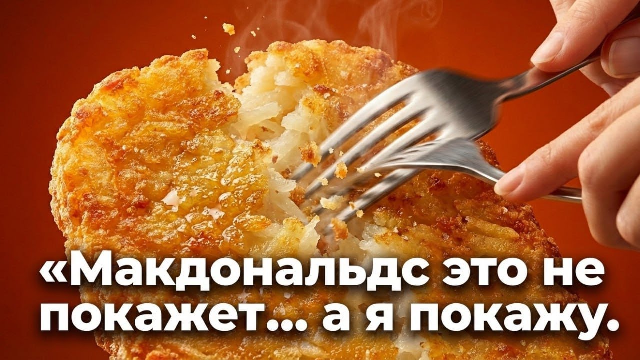 ХАШБРАУН СЕКРЕТ из МАКДОНАЛЬДС Раскрыт! Самые вкусные домашние картофельные оладьи.