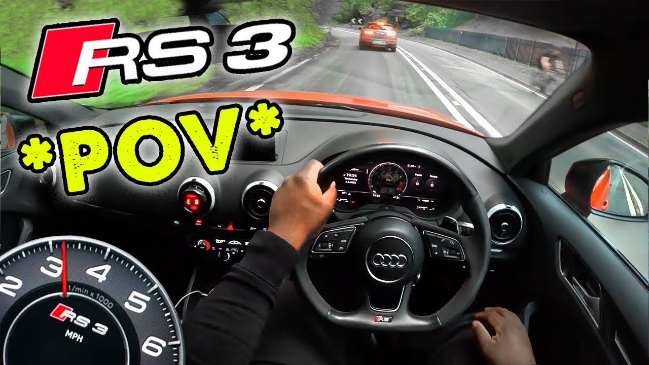 ЕЗДА ОТ ГЛАВНОГО ПОСЕТИТЕ НА 600-СИЛЬНОЙ RS3 🔥
