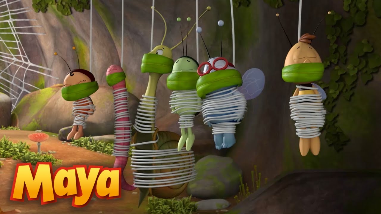 MAYA Y WILLY SE METEN EN PROBLEMAS😨🕷️🐝 MEJORES CAPÍTULOS DE MAYA para niños en ESPAÑOL 🐝