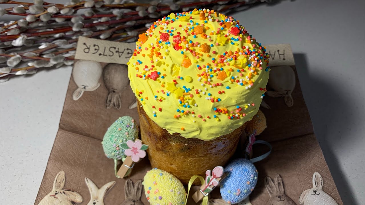 Паска🧁 на 1 кг муки 🐇 #дужесмачна #паска #Пасха 🧁