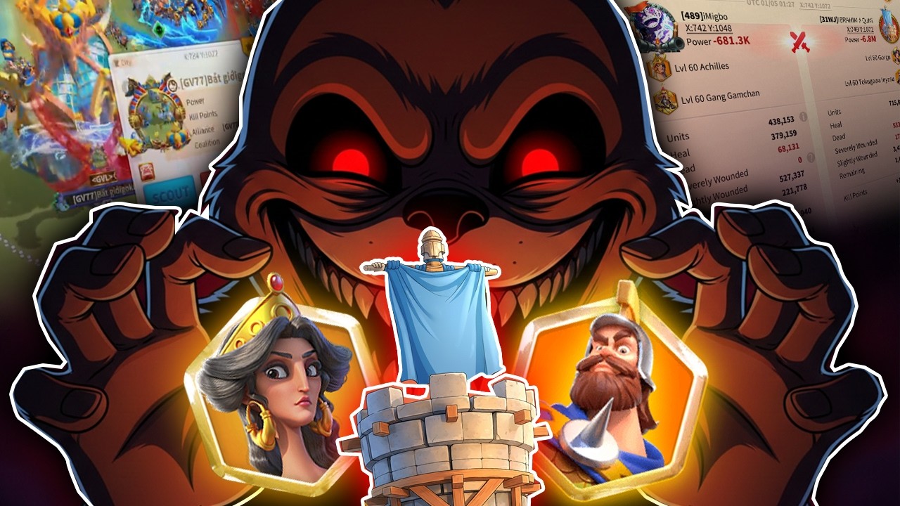 ESTO OCURRE CUANDO MR HOPE Y WILD LION DEFIENDEN una BANDERA A MUERTE... - Rise of Kingdoms