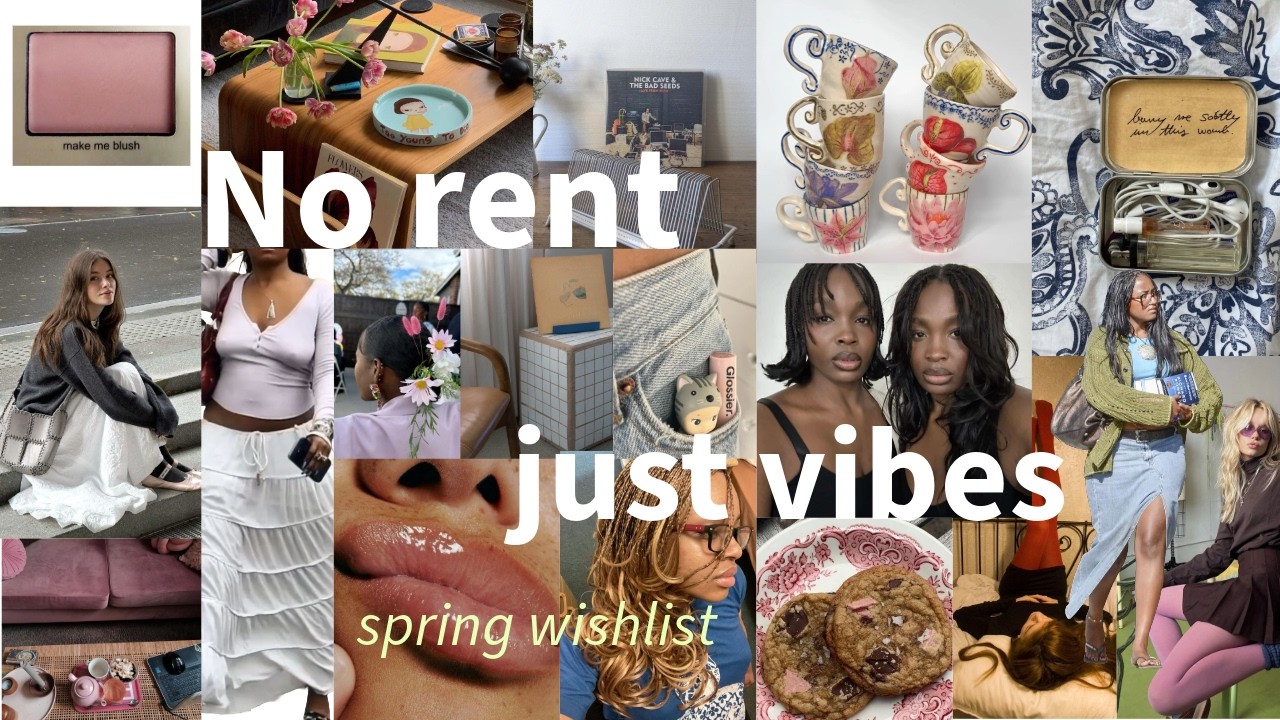 What I Would Buy If I Skipped My Rent This Month *spring wishlist | spring favourites*