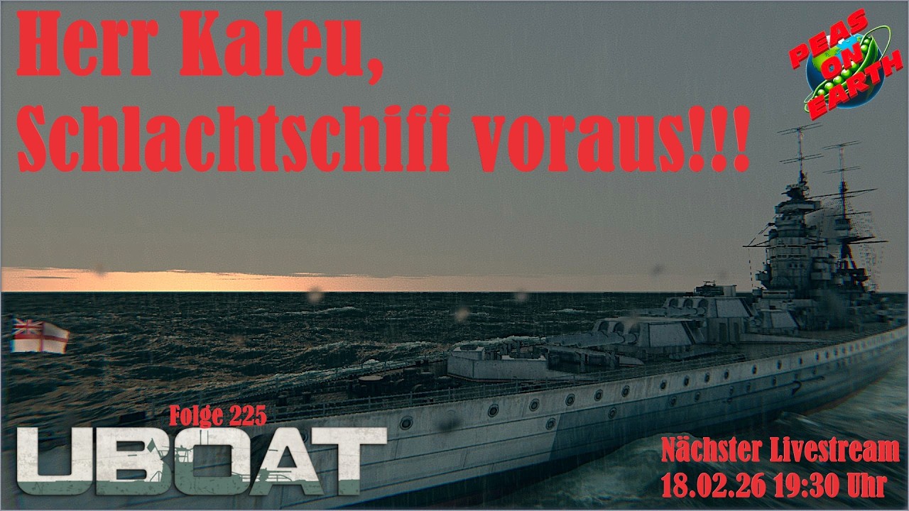 Können wir die Royal Navy empfindlich treffen?! - UBOAT - Feindfahrt auf U-1000 - #225  - 4K