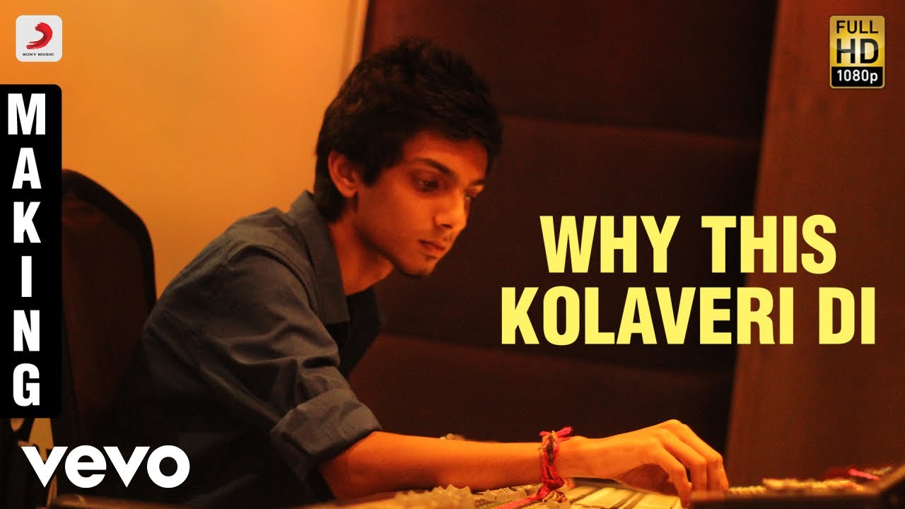 3 - Why This Kolaveri Di Making Video | Dhanush, Shruti | Anirudh
