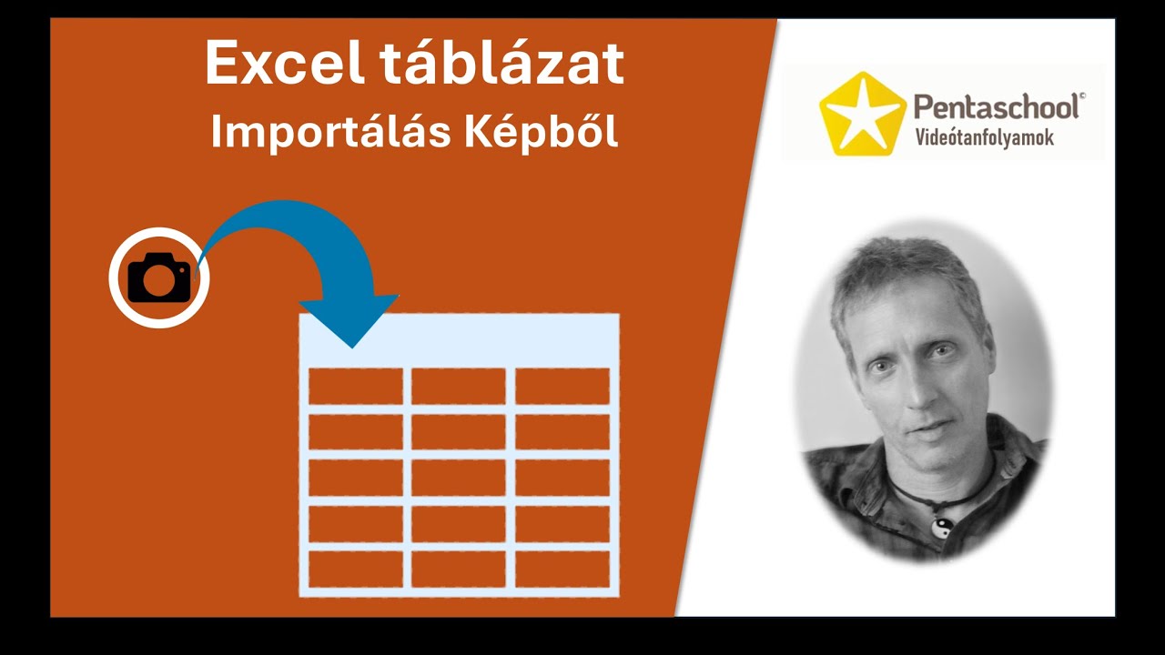 Excel táblázat Importálás képből
