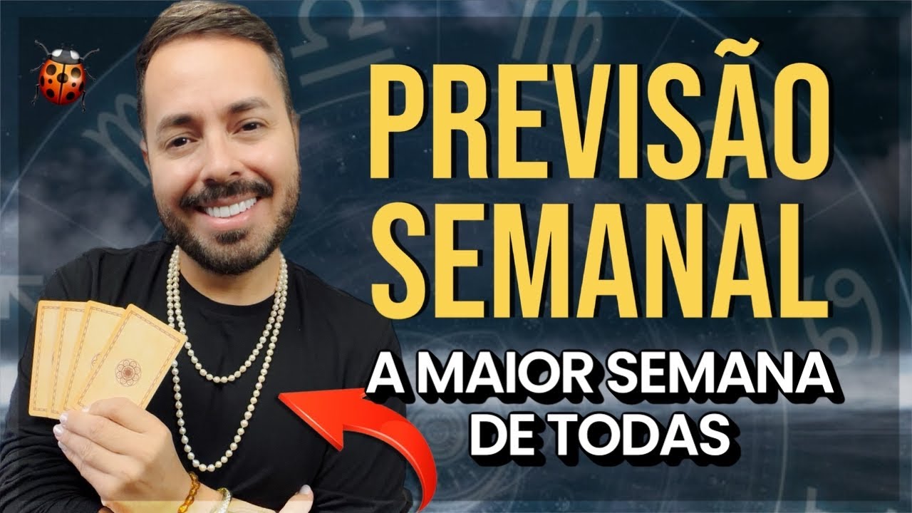 PREVIS&Atilde;O SEMANAL. 15 a 21 de Dezembro. 🎴🍀