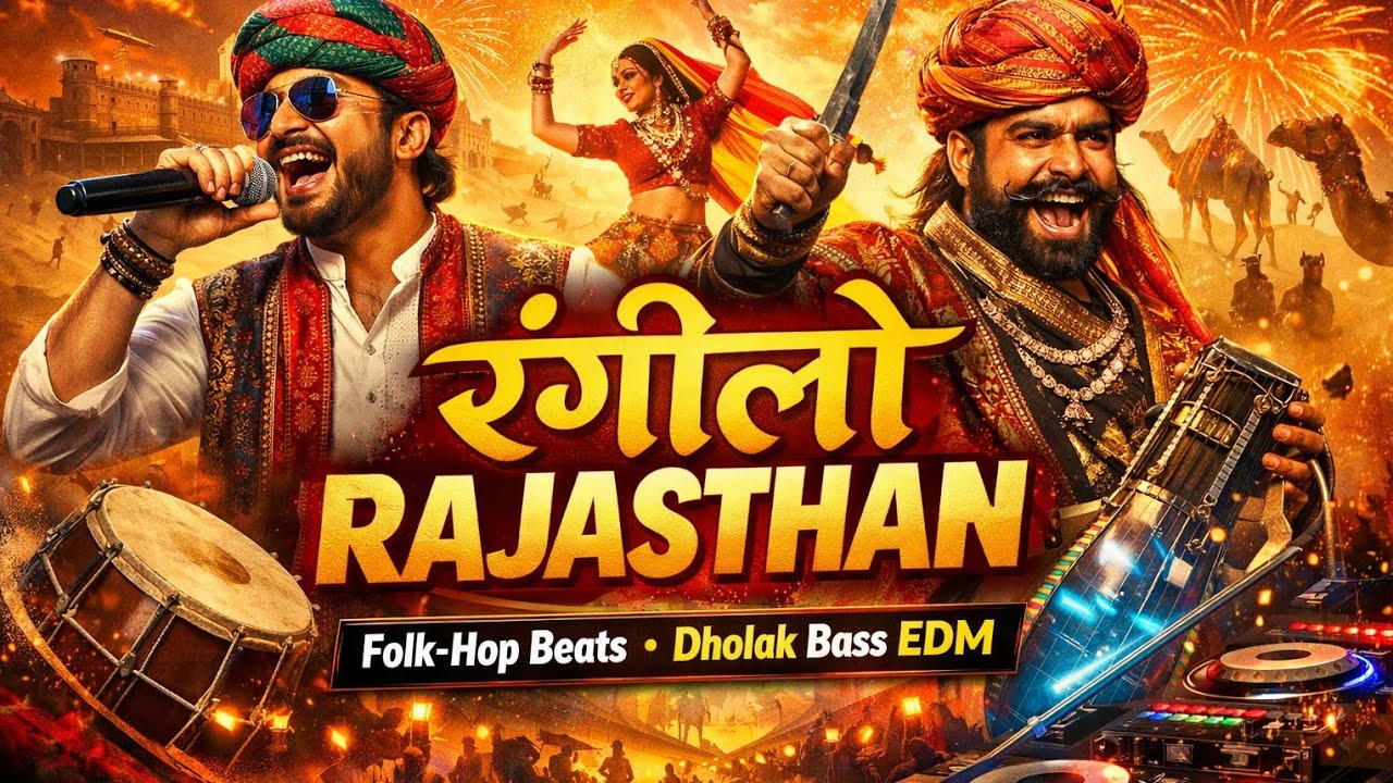 रंगीलो राजस्थान | Rangilo Rajasthan Song | Rajasthani Folk-Hop DJ Song | New Rajasthani Song 2026