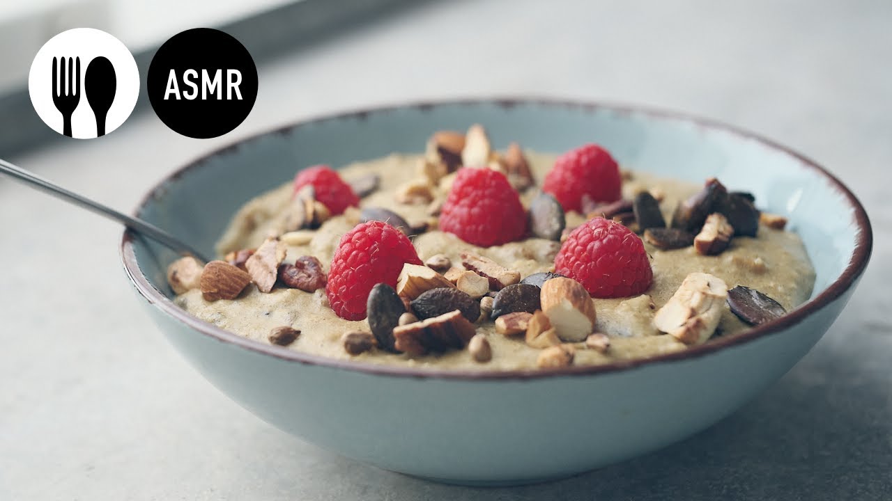 [ASMR] How to make Porridge with Homemade Rolled Oats