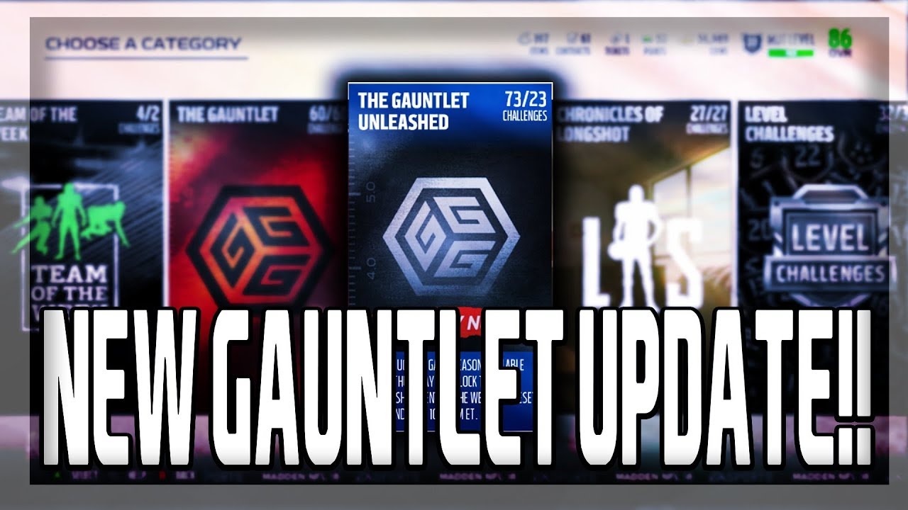 NEW MUT 18 GAUNTLET AND WEEKEND LEAGUE UPDATE!!!! NEW REWARDS!!! |MADDEN 18 ULTIMATE TEAM