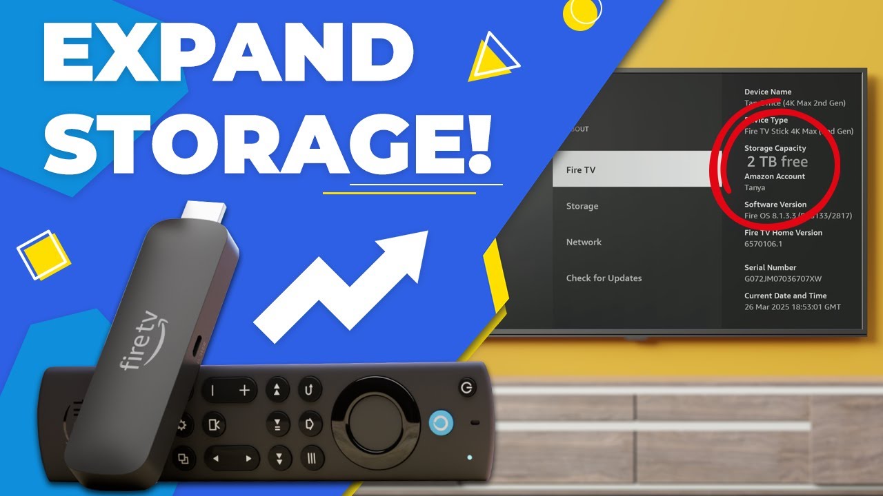 👍 Суперпростое обновление хранилища Firestick! Получите больше места прямо сейчас! 🛠️💾