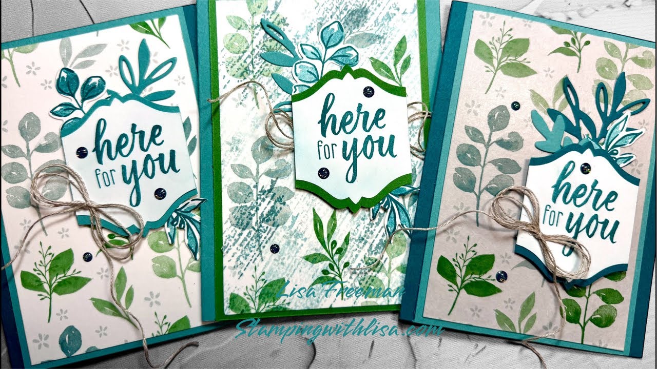 3 Easy Cards Using Washi Tape and the Greenery Lane Bundle!