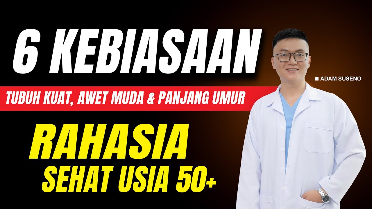 Rahasia Sehat Usia 50+: 6 Kebiasaan Pagi Bikin Tubuh Kuat, Awet Muda & Panjang Umur!