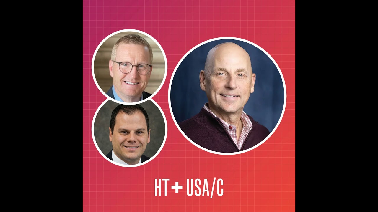 Stan Reeder and Nate Gilmore connect with Jeffrey Johnson, newly elected Regional Director for th...
