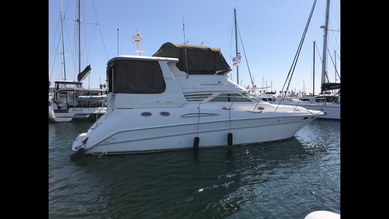 1997 Sea Ray 420 Aft Cabin Tour