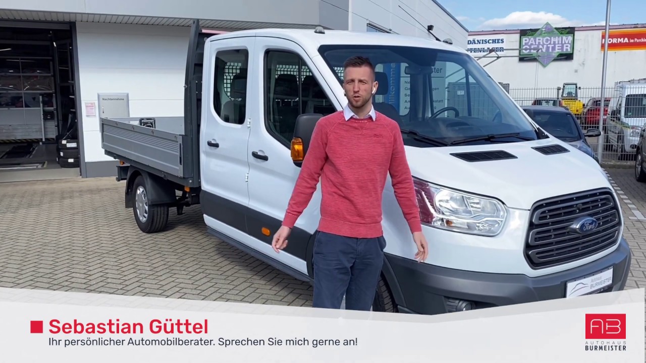 Ford Transit Pritsche 350 L3 DoKa Trend+AHK+MFL+KLIMA - 19 358