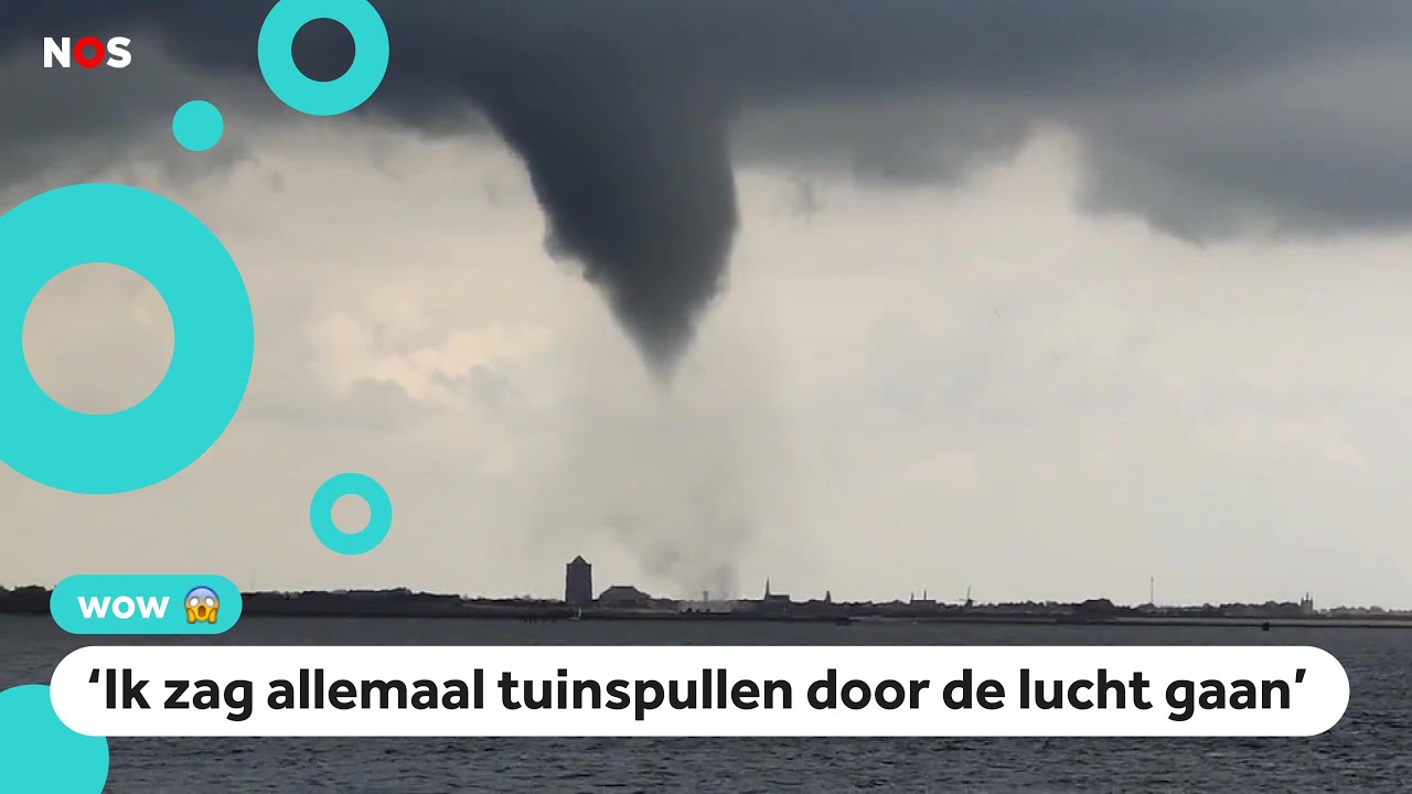 1 dode en 10 gewonden door windhoos in Zierikzee