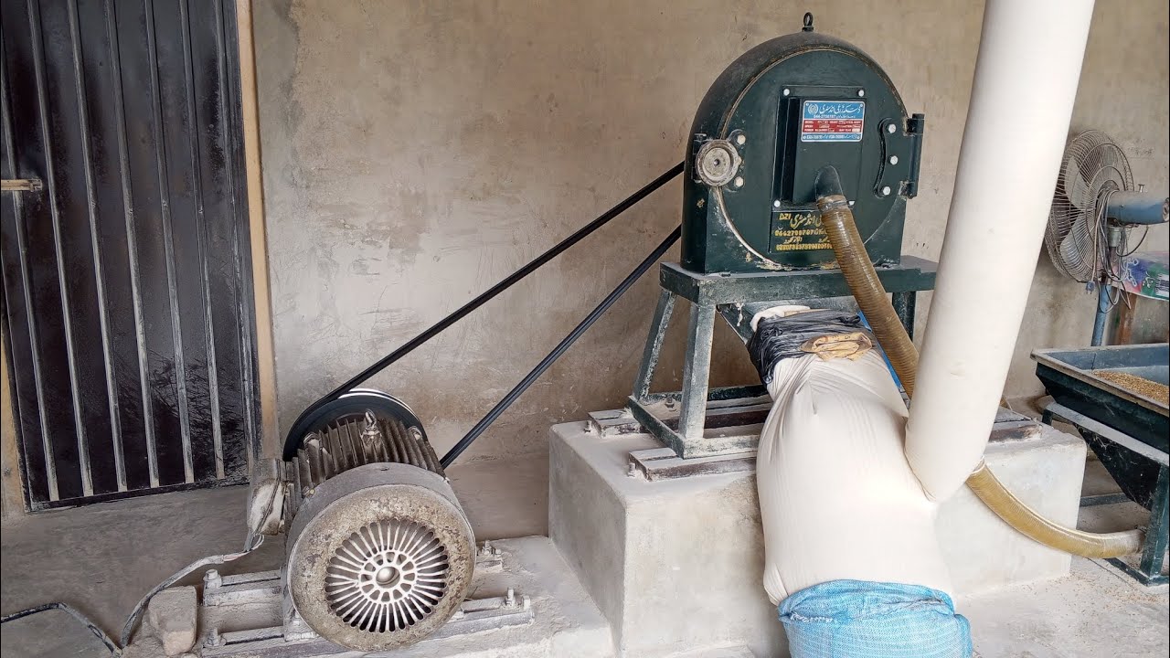 Automatic Wheat Processing Machine