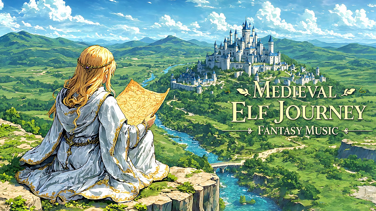 The Medieval Elf Jorney | Soft Medieval Fantasy Celtic Music For Focus, Relaxation & Adventure Mix