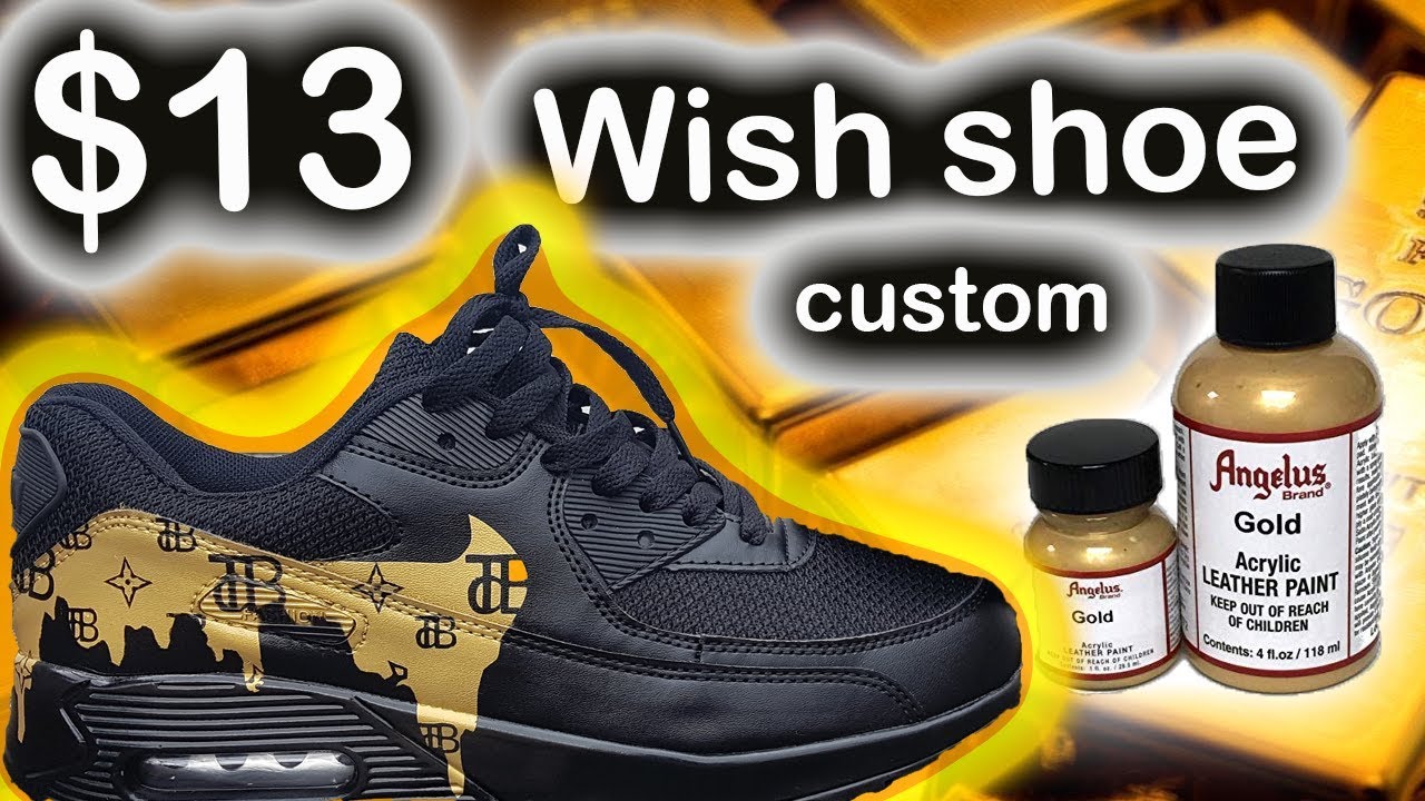 DIY Custom $13 Wish Shoe Challenge( Plus *cap*) Tutorial